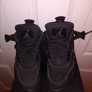 Air Jordans 4’s Retro Black Cat 2020 edition